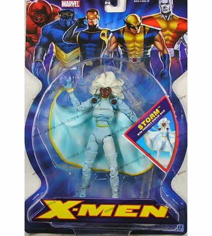 Toy Biz Marvel X-Men Action Figures - Storm with Poseable Display Base