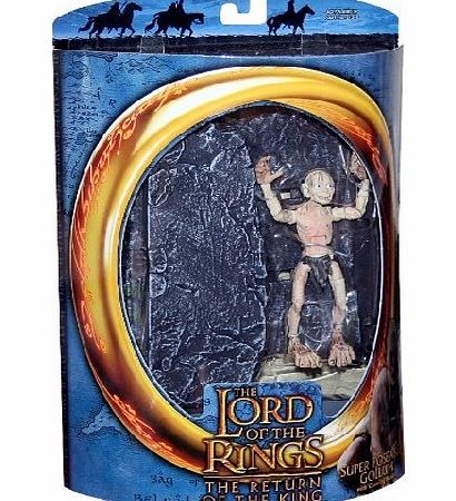 Toy Biz SUPER POSEABLE GOLLUM with Crawling Action from THE LORD OF THE RINGS: THE RETURN OF THE KING Action Figure