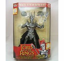 Toy Biz the dark lord Sauron Lord of the Rings talking deluxe action figure