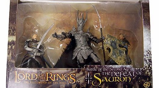 Toy Biz The Defeat Of Sauron Lord Of The Rings action figure Box Set