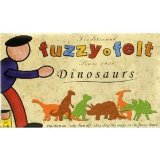 Toy Brokers Fuzzy-Felt Traditional Set - Dinosaurs