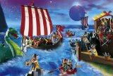 Toy Brokers Schmidt Playmobil - Vikings 200 Piece Puzzle With Play Figure