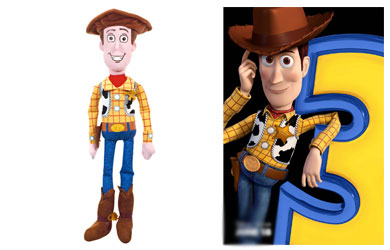toy story 3 Soft Toy 25cm - Sheriff Woody