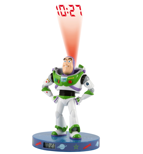 TOY STORY Buzz Lightyear Projection Clock