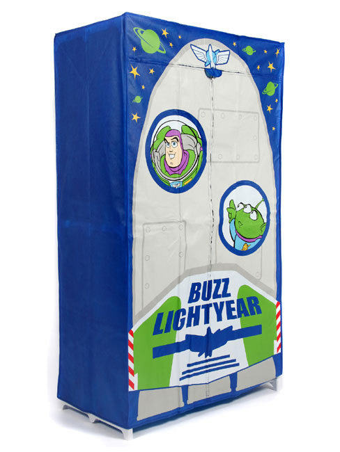 Buzz Lightyear Toy Story Zipperobe Wardrobe and