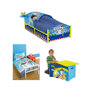 Toddler Bed + Mattress + Bedding Set +