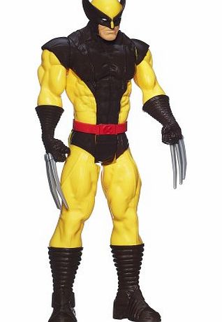 Toy Zany Brown and Yellow Wolverine Marvel Titan Hero Series 12 Inch Action Figure