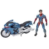 X-Men Wolverine XWC X-treme Wild Chopper and 6` Poseable Figure
