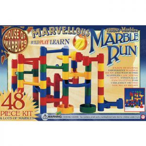 48 Piece Marble Run