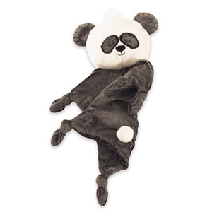 Mr Snuggly Patches Panda Blanket