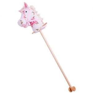 Pink Fabric Hobby Horse