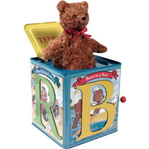 Teddy Bear Jack in a Box