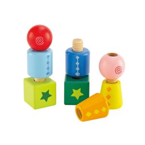 Wooden Hape Twist and Turnables Screws