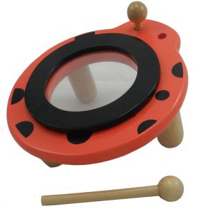 Wooden Ladybird Drum