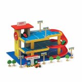 Toyday Traditional & Classic Toys Large Wooden Garage