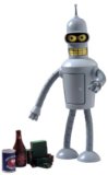 Futurama Action Figure Wave 3 - Bender (Re-Release - Does not contain Devil Robot Piece)