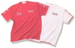 Toyota Sponsor Logo T-Shirt Red
