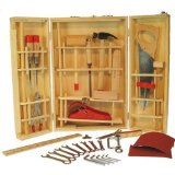 Large Wooden Junior Tool Kit