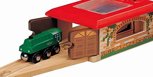 Toys For Play Double Door Engine Shed