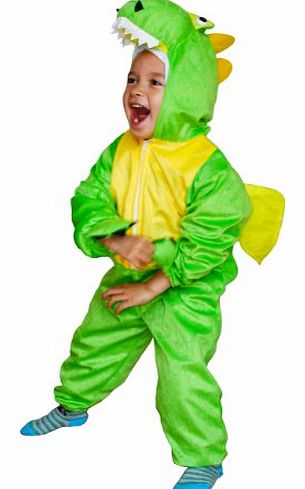 Fun Play Children Fancy Dress Dinosaur Costume Animal Onesies- Animal Costume for 3-5 years (110 CM)