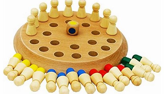 Toys of Wood Oxford Wooden Memory Game - Wooden Board Game