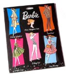 ToysAndGames Barbie 1950S Fashion Magnet Set In Pack