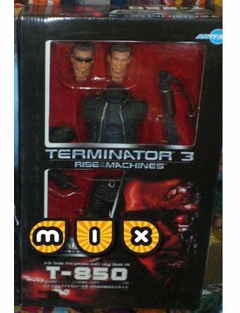 1:6 T850 T-X terminator action figure black War damage