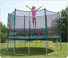 TP Emperor 2and#44; 12ft Trampoline and Surround