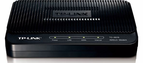 TP-Link TD-8616 1 Ethernet Port ADSL2  Modem with Bridge mode