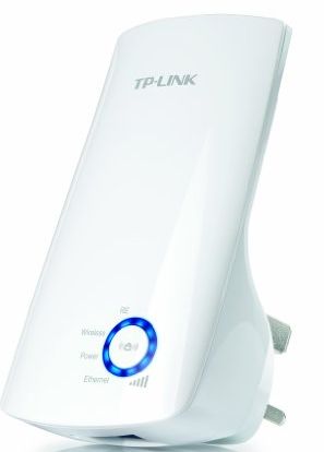 TP-Link TL-WA850RE 300Mbps Universal Wall Plug Range Extender/ Wi-Fi Booster (WPS function, Easy Configuration)