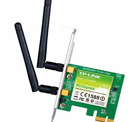 TP-Link TL-WDN3800 N600 Wireless Dual Band PCI Express Adapter