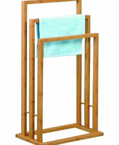 TP-Products Bamboo Towel Rack Bathroom - 42 x 24 x 81,5cm