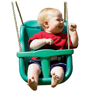 TP TP247 Highback Baby Seat- Green