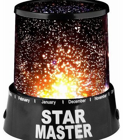 Trademark GamesT Star Projector Light - Project on the Walls and Ceiling