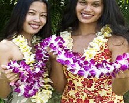 Traditional Lei Meet and Greet on Oahu - Child -