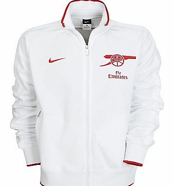 Nike 2010-11 Arsenal Nike N98 Track Jacket (White)