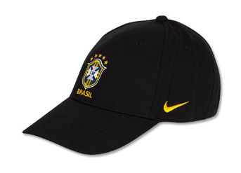 Training Wear Nike 2011-12 Brazil Nike Core Baseball Cap (Black)