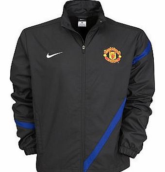 Nike 2011-12 Man Utd Nike Sideline Jacket (Black)