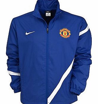Nike 2011-12 Man Utd Nike Sideline Jacket (Blue)