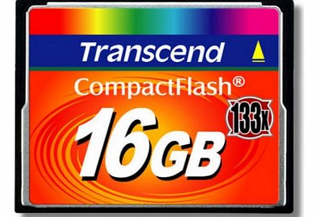 Transcend 133x Compact Flash - 16GB