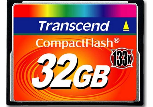 Transcend 133x Compact Flash - 32GB