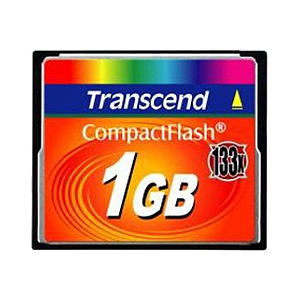 Transcend 1GB 133x Ultra Speed Compact Flash Card