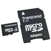 Transcend 1GB Micro SD Card (Transflash
