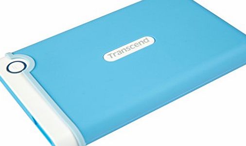 Transcend 1TB 2.5 inch USB 3.0 Military-Grade Shock Resistance Portable Hard Drive - Blue