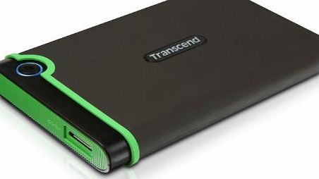 Transcend 1TB 2.5 inch USB 3.0 Military-Grade Shock Resistance Portable Hard Drive
