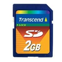 Transcend 2GB Secure Digital Flash Card