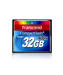 Transcend 32GB 400x CompactFlash Memory Card