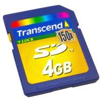 Transcend 4GB Secure Digital Card- Ultra Speed
