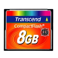 transcend 8GB CF CARD 133X ULTRA SPEED