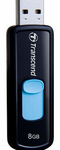 JetFlash 500 2.0 USB flash drive in black/pale